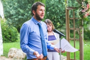 photographe pour mariage anglais, provence, photo cérémonie laïque