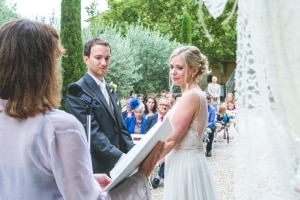photographe pour mariage anglais, provence, photos cérémonie laïque