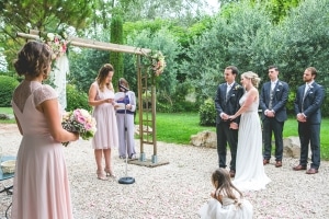 photographe pour mariage anglais, provence lubéron vaucluse, photos cérémonie laïque