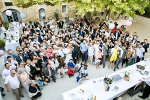 photographe mariage à avignon, photo de groupe