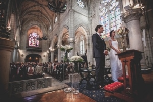 photographe mariages biarritz photo cérémonie église
