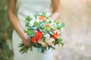 photographe de mariage, bouquet de la mariée, saint rémy de provence