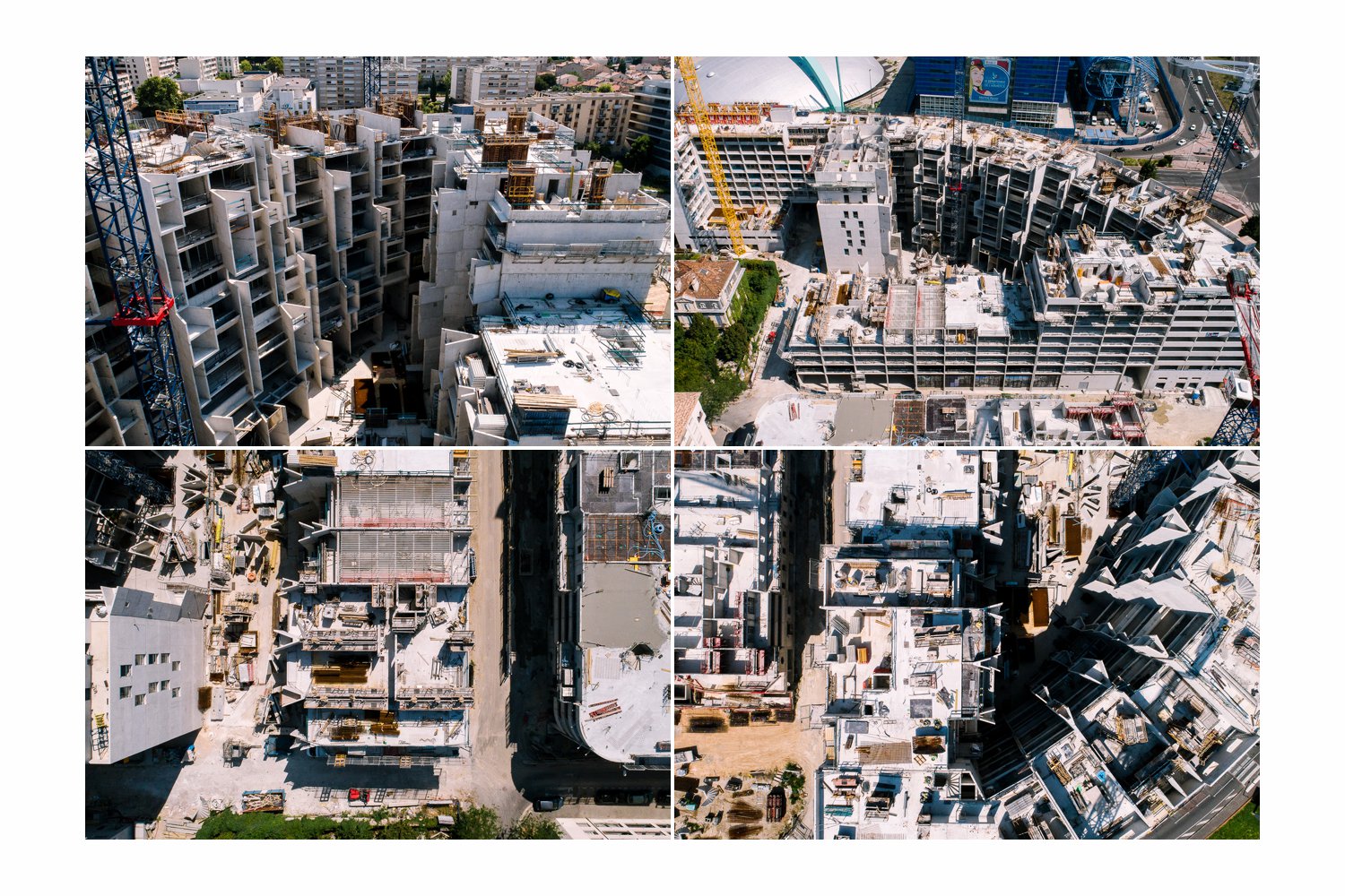 photo video drone chantier marseille reportage photo vidéo suivi de chantier Marseille