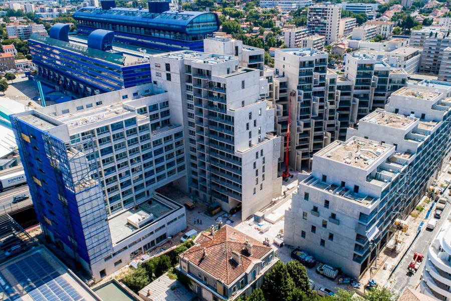 Video timelapse Marseille suivi chantier 001 Colas Declercq | vidéo timelapse suivi de chantier Marseille